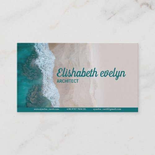 Body of Water Photography Business Card