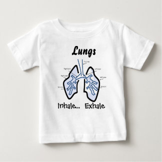 Body Parts -- Human Lungs Baby T-Shirt
