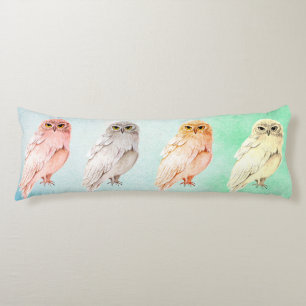 Body Pillow 4 different owls