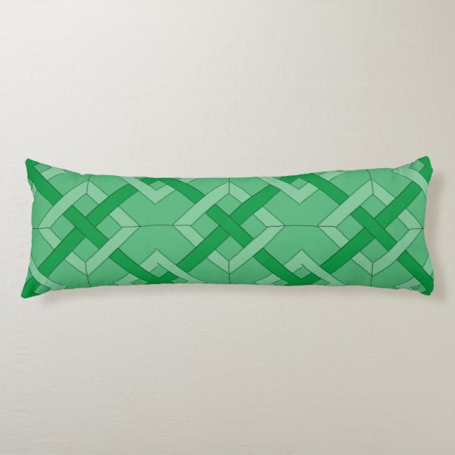 Body Pillow - Interwoven Diamonds (Front)