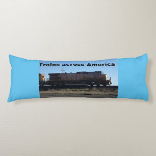Body pillow Trains Across America