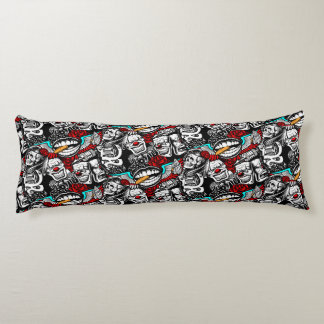 Body Pimmows skulls Vintage Tattoo Body Pillow