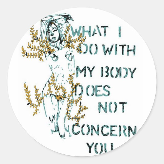 Body Positive Stickers (Front)