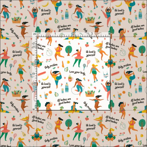 Body Positivity Fabric