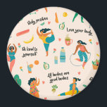 Body Positivity Magnet<br><div class="desc">Showing love for beautiful body positivity.</div>