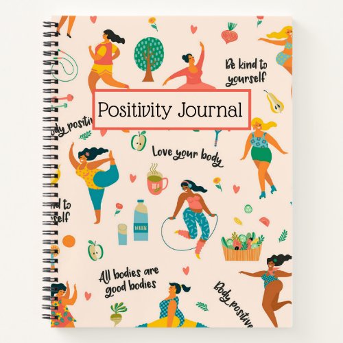 Body Positivity Spiral Notebook