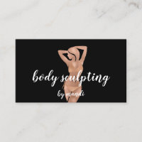 Body Sclupting Massage Logo  Rose Gold Bikini QR