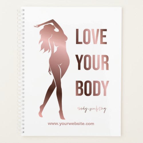 Body sculpting body contouring shaping spa gift  t planner