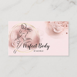 Body Sculpting  Contouring  Waist Trainer Business Card