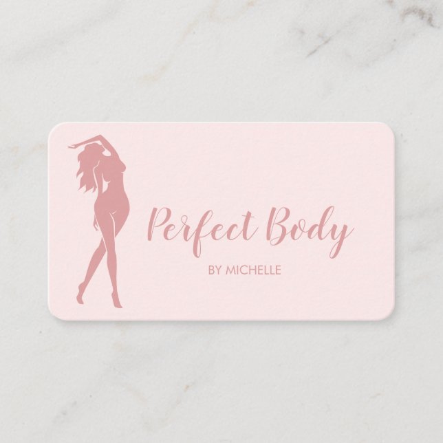 Body Sculpting Fitness Linergie Waist Trainer Busi Business Card (Front)