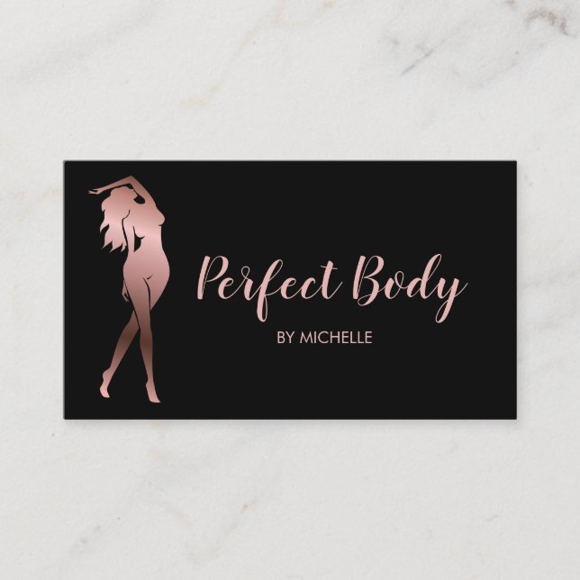 Body Sculpting Fitness Linergie Waist Trainer Busi Business Card (Front)