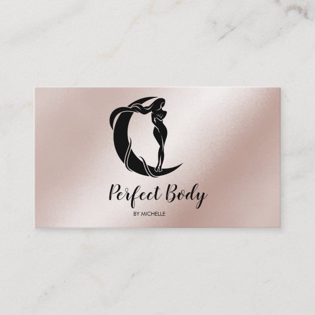 Body Sculpting Fitness Linergie Waist Trainer Busi Business Card (Front)
