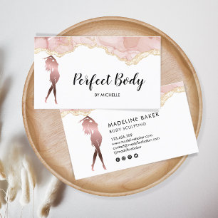 Body Sculpting Fitness Linergie Waist Trainer Busi Business Card