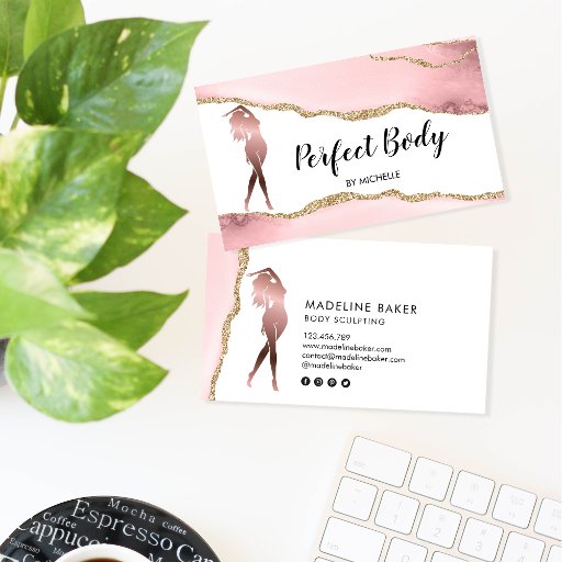 Customizable Body Sculpting Fitness Linergie Waist Trainer Busi Business Card