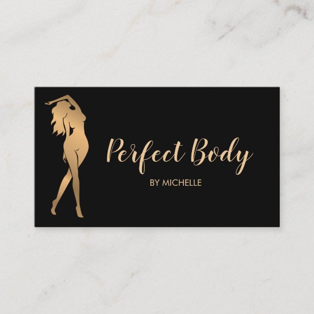 Body Sculpting Fitness Linergie Waist Trainer Busi Business Card (Front)
