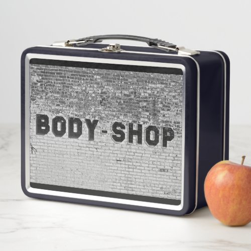 Body Shop Metal Lunch Box