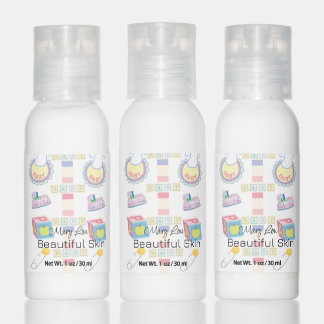  Body & Skin Lotion Travel Bottle Set Baby (Set)