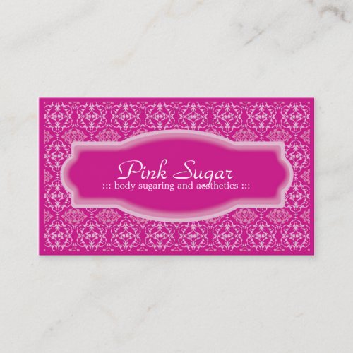 Body Sugaring &amp; Aesthetics Business Card