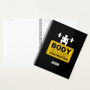 Body Under Construction Custom Name Planner
