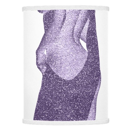 Body Woman Beauty Wellness Purple White Lamp Shade