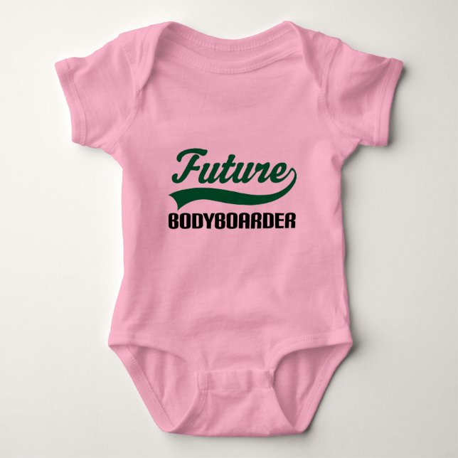 Bodyboarder (Future) Baby Bodysuit (Front)