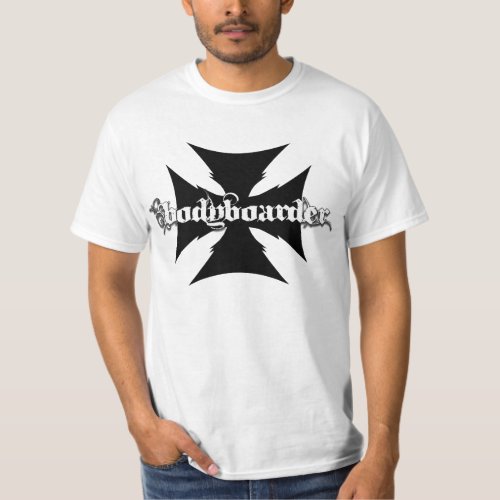 Bodyboarder Iron Cross T_Shirt