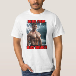 Bodybuilder and storm T-Shirt