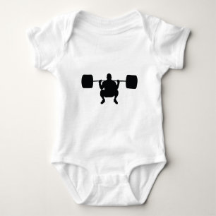 Bodybuilder Baby Bodysuit