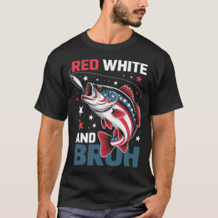 Bodybuilder Daddy Fishing Fisherman T-Shirt