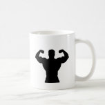 Bodybuilder Flexing Muscles Coffee Mug at Zazzle