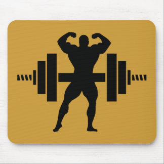 Bodybuilder Mouse Pad