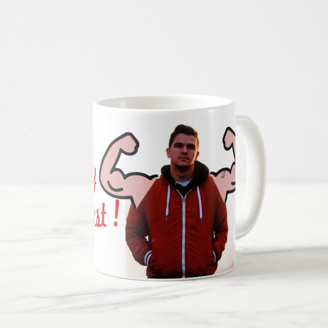 BodyBuilder Muscles Sport Fitness - YOUR Photo - Coffee Mug (Front Right)