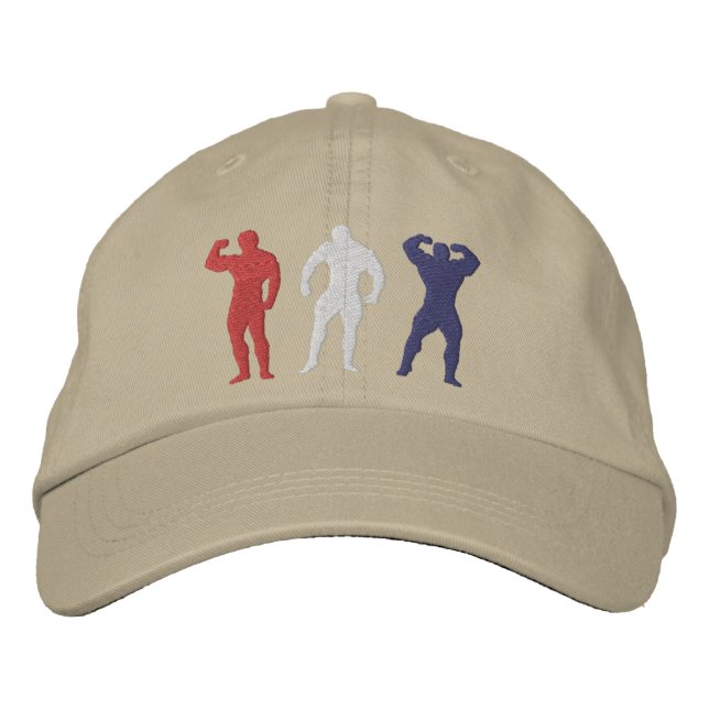 Bodybuilders Mens Embroidered Cap (Front)