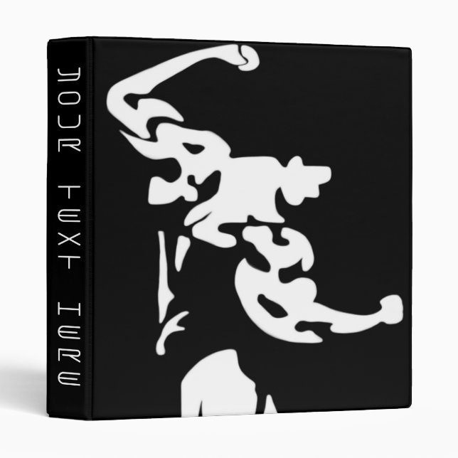 Bodybuilding Avery Binder (Front/Spine)