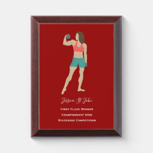 Bodybuilding Award Plaque