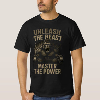 Bodybuilding Beast Power – Unleash Strength Muscle T-Shirt