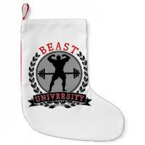 Bodybuilding Beast University Christmas Stocking Bodybuilding Beast University Christmas Stocking