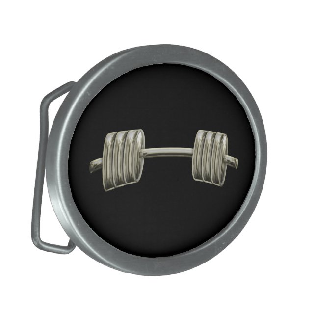 Bodybuilding Belt Buckle (Front Left)