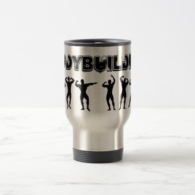 BODYBUILDING, BODYBUILDING TRAVEL MUG (Center)