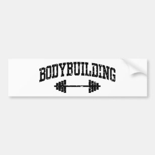 Bodybuilding Bumper Sticker
