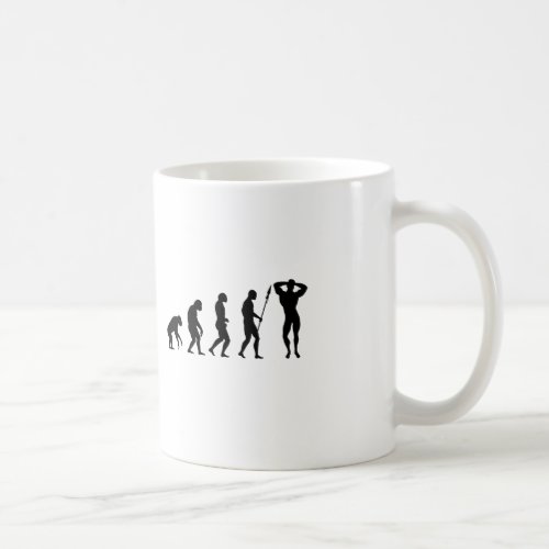 Bodybuilding Evolution Coffee Mug