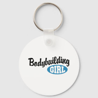 Bodybuilding Girl Keychain