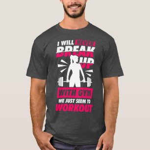 Bodybuilding Gym Fitness Workout Girl Gift  T-Shirt