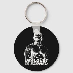 Bodybuilding Gym Inspiration Arnold Old School Gol Keychain