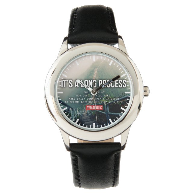 Bodybuilding Gym Motivation Watch (Front)