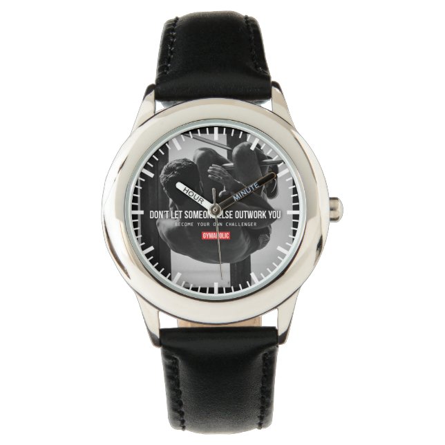 Bodybuilding Gym Motivation Watch (Front)