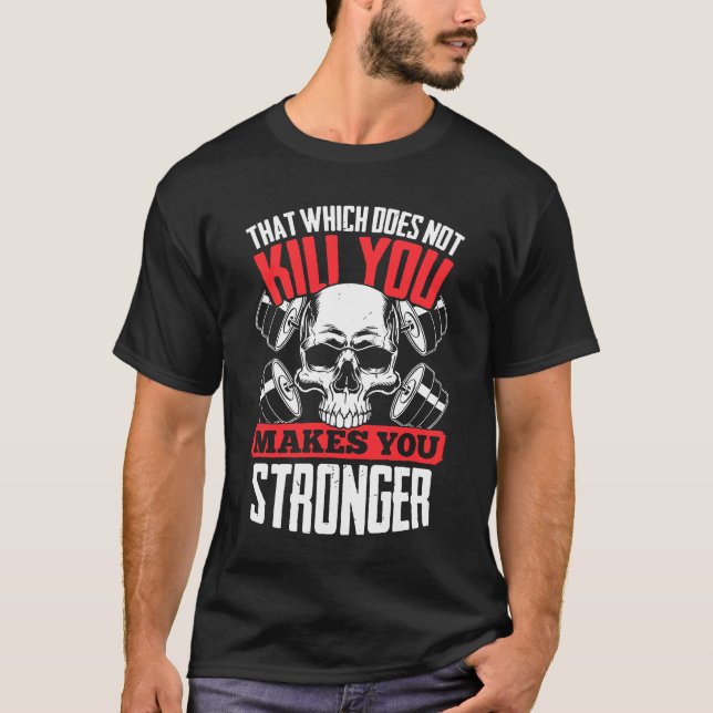 Bodybuilding - Gym Workout Fitness Bodybuilding St T-Shirt (Front)
