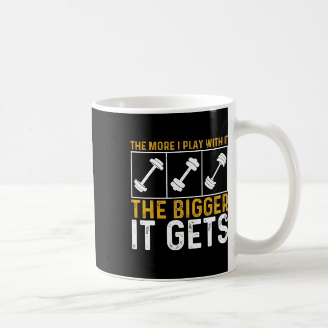Bodybuilding Gym Workout Weightlifting Muscles Get Coffee Mug (Right)