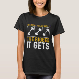 Bodybuilding Gym Workout Weightlifting Muscles Get T-Shirt