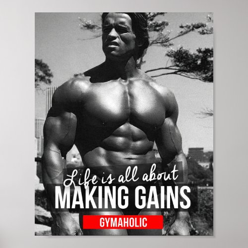 Bodybuilding Inspirational 1 Poster